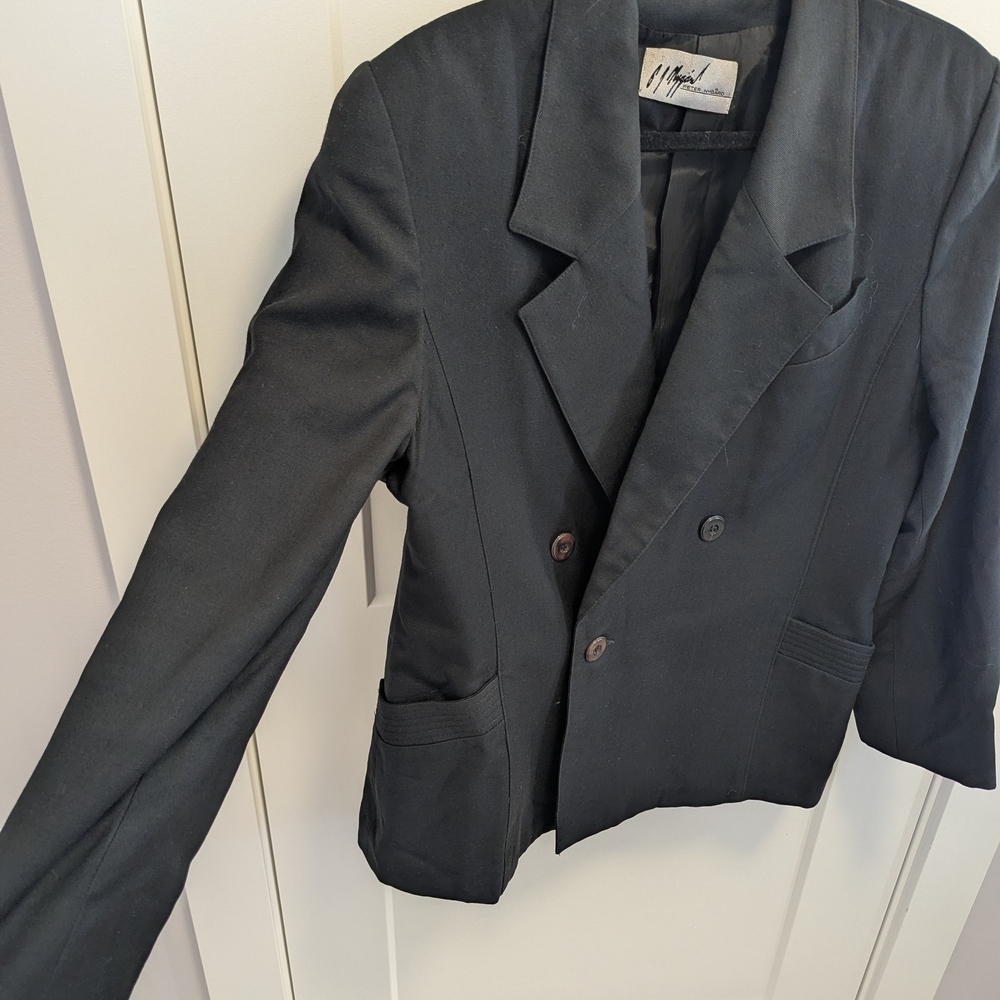 Peter Nygard Pure Virgin Wool Blazer - Picture 3 of 8